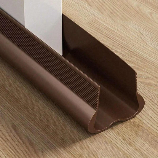 93Cm Home Multipurpose Flexible Door Bottom Sealing Strip Thicken PVC Adhesive Anti-Wind Guard Draft Sealer