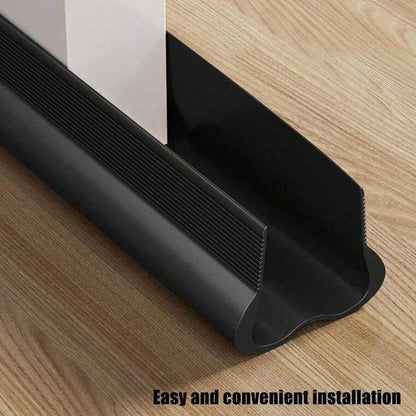 93Cm Home Multipurpose Flexible Door Bottom Sealing Strip Thicken PVC Adhesive Anti-Wind Guard Draft Sealer