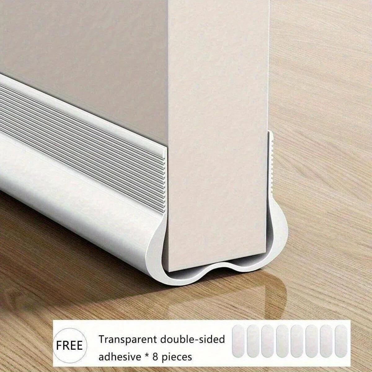 93Cm Home Multipurpose Flexible Door Bottom Sealing Strip Thicken PVC Adhesive Anti-Wind Guard Draft Sealer