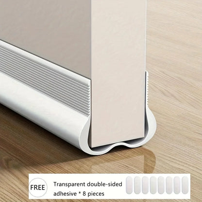 93Cm Home Multipurpose Flexible Door Bottom Sealing Strip Thicken PVC Adhesive Anti-Wind Guard Draft Sealer